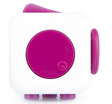 Load image into Gallery viewer, De zijkant van fidget cube roze berry - draaien