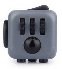 Afbeelding in Gallery-weergave laden, De zijkant van fidget cube grijs graphite - rollen