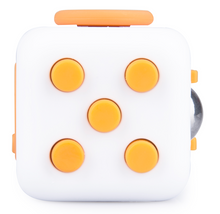 Afbeelding in Gallery-weergave laden, De zijkant van fidget cube sunset oranje - klikken