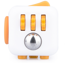 Afbeelding in Gallery-weergave laden, De zijkant van fidget cube sunset oranje - rollende ijzeren bal