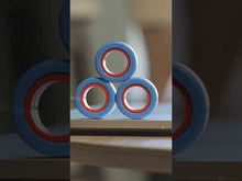 Video laden en afspelen in Gallery-weergave, FinGears - Professionele Magnetische Ringen - Blauw Zwart