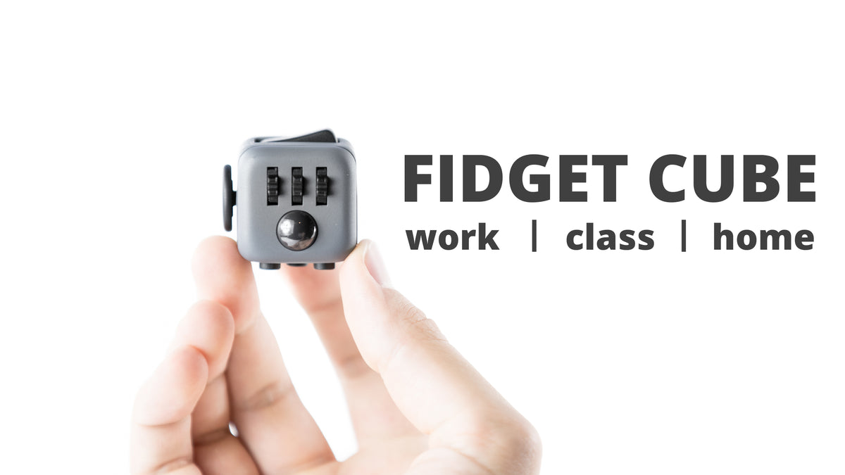 De toepassingsvormen van een fidget cube (gebruik op werk, in de klas, thuis, tijdens een vergadering)