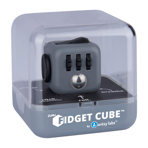 Verpakking van de fidget cube graphite grijs-zwart