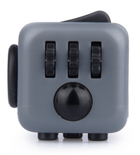 Afbeelding in Gallery-weergave laden, De zijkant van fidget cube grijs graphite - rollen
