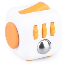 Load image into Gallery viewer, De zijkant van fidget cube sunset oranje - rollen
