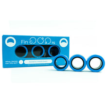 Afbeelding in Gallery-weergave laden, FinGears - Professionele Magnetische Ringen - Blauw Zwart
