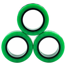 Afbeelding in Gallery-weergave laden, Fin Gears - Professionele Magnetische Ringen - Groen Zwart
