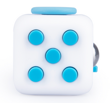 Load image into Gallery viewer, De zijkant van fidget cube aqua - klikken
