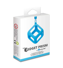 Load image into Gallery viewer, Verpakking van de fidget cube Prism sleutelhanger zwart

